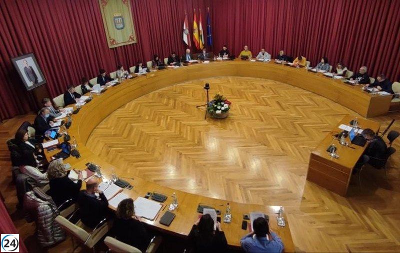 Presidenta del pleno de Logroño agradece a la Corporación su labor en la Legistura terminada.