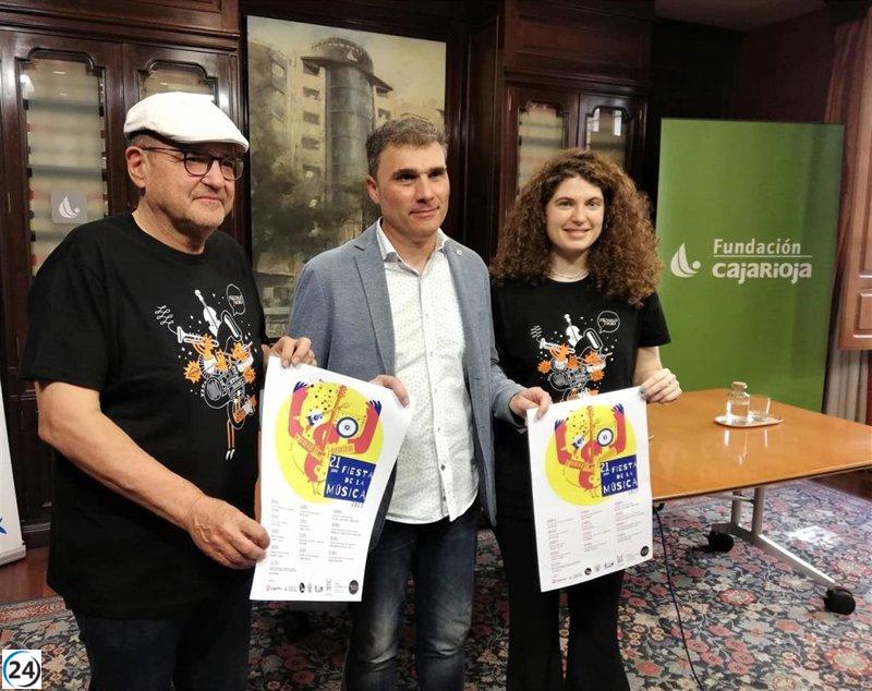 La Escuela Píccolo y Saxo llevará música a las calles de Logroño en 11 puntos este miércoles.
