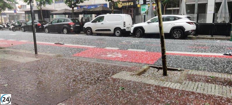 Tormentas causan caos vial y desperfectos en la ciudad.