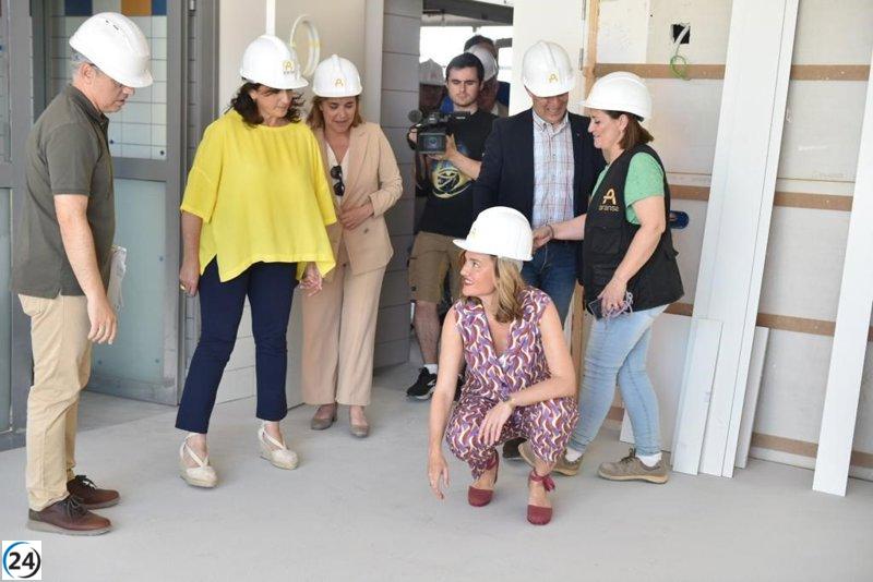 Futuro colegio de Casalarreina es muestra de compromiso según Andreu.