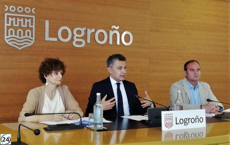 Escobar critica la gestión irresponsable de los Fondos UE en Logroño por el Gobierno anterior