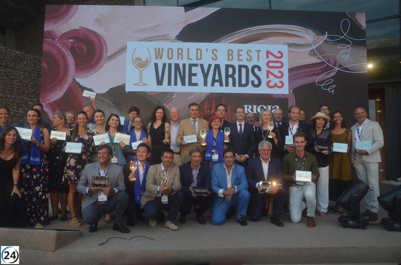 Rioja, votada como mejor destino enoturístico del mundo en el World's Best Vineyards 2023