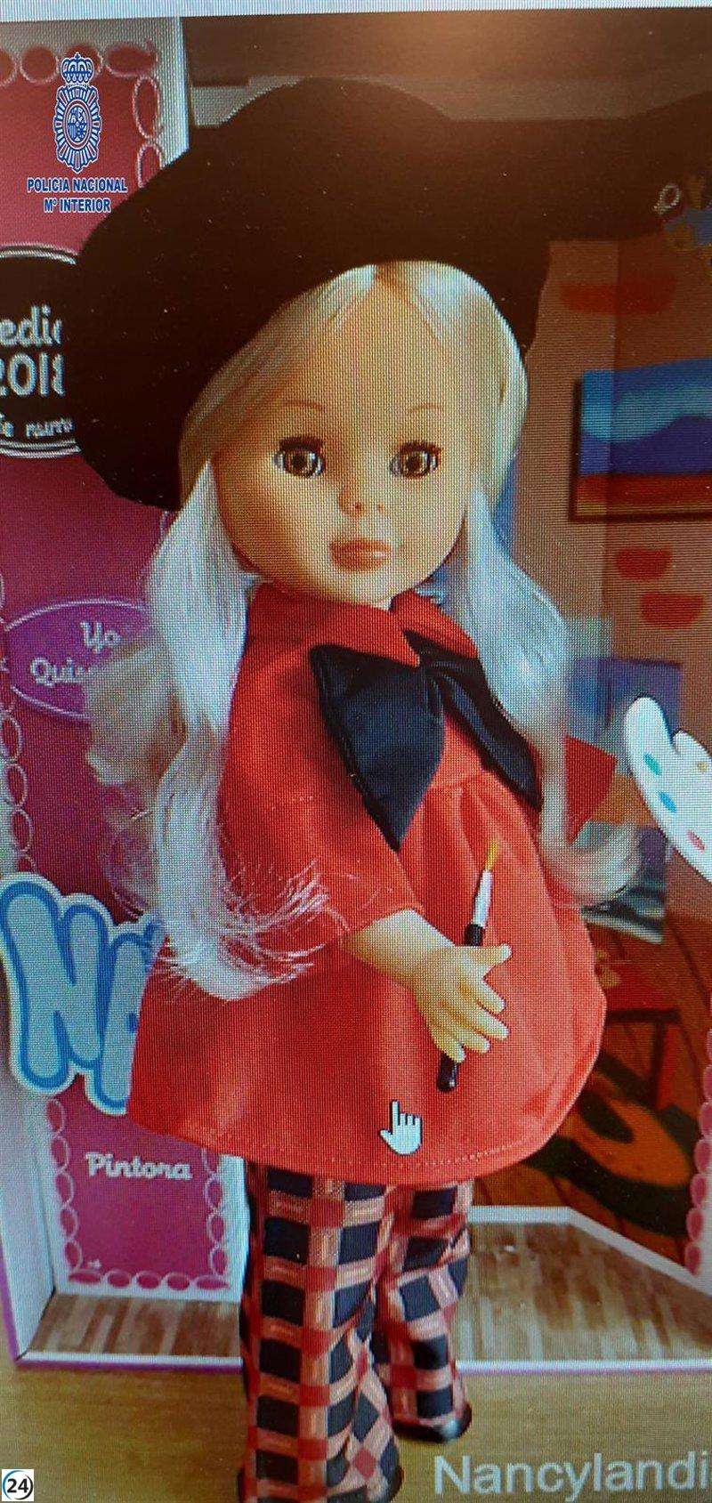 Mujer identificada por estafa de muñecas Nancy, defraudando casi 1.500 euros.