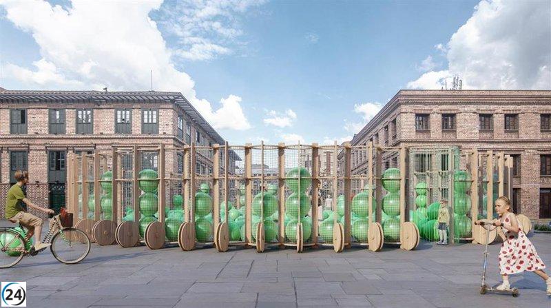 El proyecto 'PUL' transformó a Logroño en abril y llega ahora a Medellín con Concéntrico.