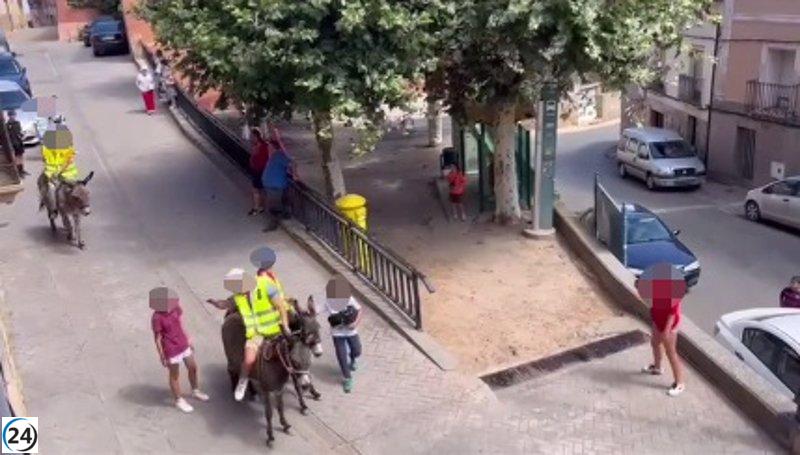 PACMA lleva denuncia ante Guardia Civil por carrera de burros en Tricio
