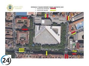 Se recomienda llegar temprano al cohete de San Mateo 2023, ya que se habilitarán cuatro accesos.