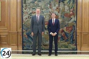 El Capellán subraya al Rey la vitalidad de La Rioja en el marco de España.