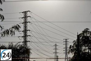 El costo de la energía eléctrica se incrementa en un 65,9% el lunes, alcanzando los 105,81 euros/MWh