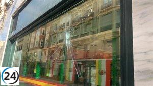 Vandalismo en San Mateo: Chamizo de Vox en Logroño sufre daños