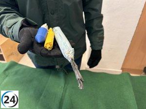 La Guardia Civil decomisa explosivos caseros de gran peligro en las festividades de San Mateo