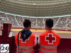 Éxito de la Cruz Roja en su labor preventiva durante las festividades de San Mateo