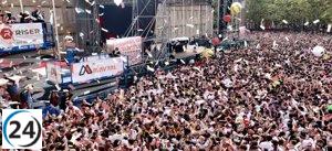 La tradición de 'Quema de la Cuba' se llevará a cabo en Plaza del Ayuntamiento de Logroño como cierre de San Mateo 2023.