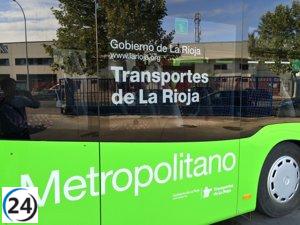 Transporte público gratuito en La Rioja el próximo viernes por el Día Mundial sin Coche.
