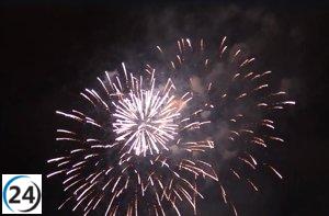 Pirotecnia F. A. del Mediterráneo obtiene el primer lugar en el prestigioso Concurso Internacional de Fuegos Artificiales de San Mateo 2023