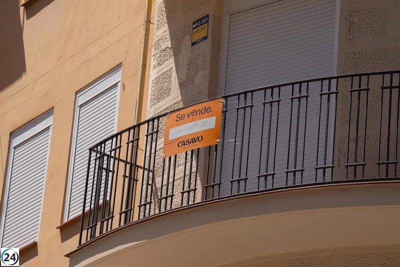 El valor de la vivienda cae un 7,3% en La Rioja en el último trimestre, informa Solvia.