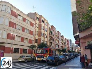 Héroes del fuego controlan incendio en casa de Logroño