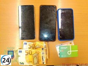 Dos individuos más detenidos por la Policía Local de Logroño por robo de teléfonos móviles y pertenencias personales.