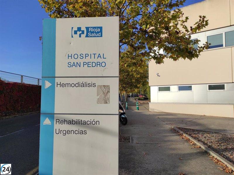 Motorista de 46 años llevado al hospital San Pedro tras accidente en la calle Fuenmayor de Logroño