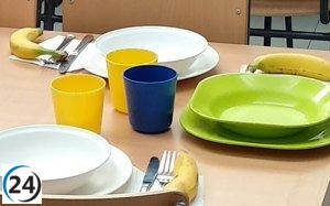 Escándalo en el comedor escolar: Serunión descubre gusanos en ocho centros