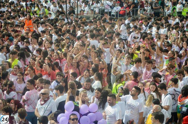 Récord de residuos de vidrio recogidos en la semana de San Mateo por los servicios de limpieza municipales.