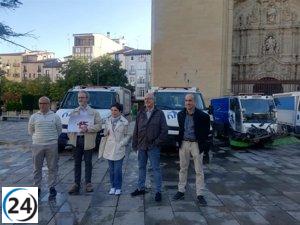 El Ayuntamiento de Logroño inicia una contundente campaña de limpieza en toda la ciudad, comenzando por la zona centro.