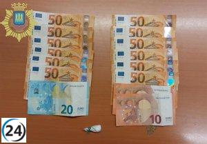 Anciano de 73 años capturado por la Policía Local de Logroño por venta de estupefacientes en los alrededores de la calle Manzanera.
