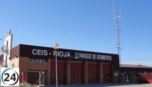 Incendio en una panadería de Galilea (La Rioja) finalmente extinguido