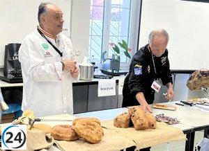 Eduardo Villar elige panes exclusivos para la degustación de jamón en el evento gastronómico inaugural de inclusión