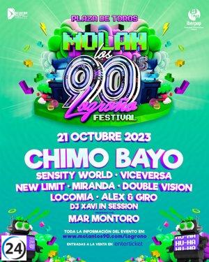 Chimo Bayo lidera el festival 