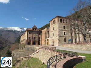 Importante donación de Félix Revuelta y la UD Logroñés al monasterio de Valvanera por 10.000 euros.