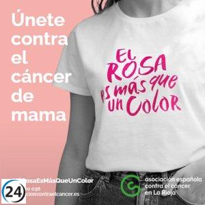 La AECC de La Rioja insta a mantener la vigilancia en la detección temprana y continuar investigando sobre el cáncer de mama.
