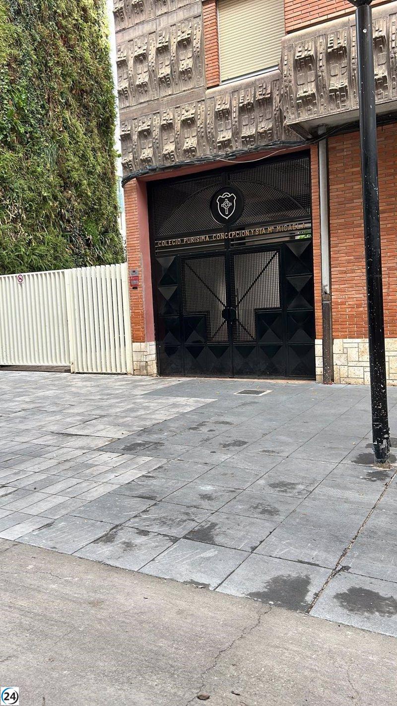 Colegio Adoratrices de Logroño evacuado por escape de gas por precaución