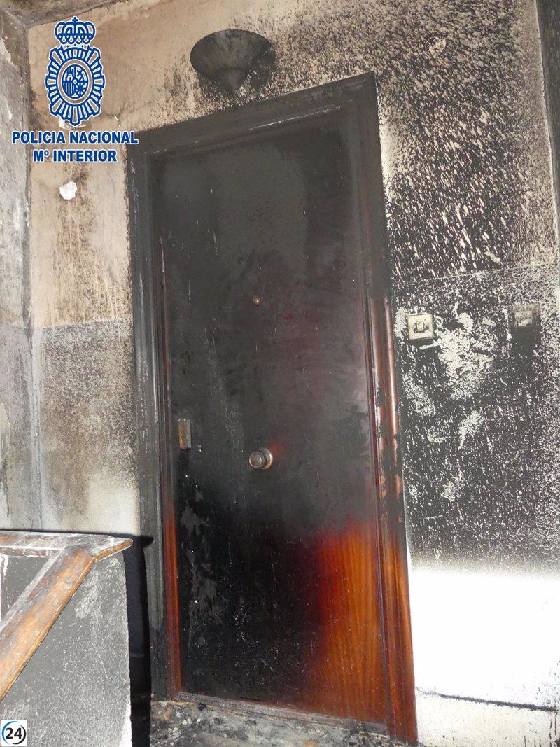 Mujer es encarcelada tras provocar incendio en vivienda compartida en Logroño