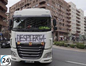 Huelga en el transporte de mercancías de La Rioja a partir de noviembre 5
