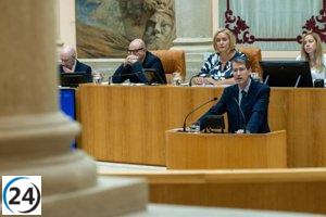 El Gobierno riojano somete al Parlamento su Proyecto de Ley de Medidas Fiscales en un pleno abarrotado de asuntos