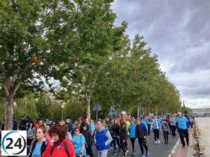 Marcha Aspace reúne a 3.000 participantes para concretar un jardín adaptado para usuarios