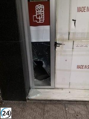 PSOE La Rioja respalda a compañeros de Nájera tras doble asalto a su sede