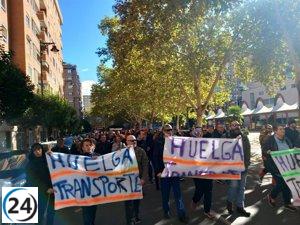 Transportistas riojanos marchan exigiendo a las patronales negociar: