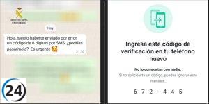 La Guardia Civil descubre múltiples casos de suplantación de identidad y secuestro de cuentas de Whatsapp en La Rioja.