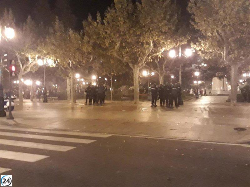 Exigen penas de 3 años y 3 meses para dos acusados por violentos disturbios en Logroño el 1 de noviembre de 2020.