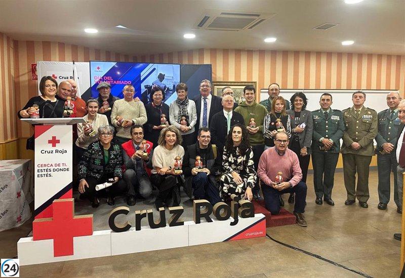 Cruz Roja La Rioja reconoce el compromiso de sus voluntarios.