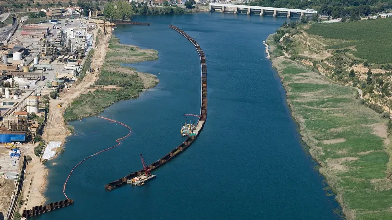 El río Ebro en peligro por la contaminación